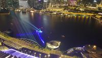 Singapur, Marina Bay vom Skypark gesehen