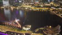 Singapur, Marina Bay vom Skypark gesehen