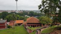 Malaysia, Melaka, Blick von der Festung 