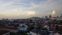 Malaysia, Penang, Blick aus dem Hotel Bayview