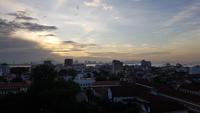 Malaysia, Penang, Blick aus dem Hotel Bayview