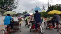 Malaysia, Penang, Trishawfahrt