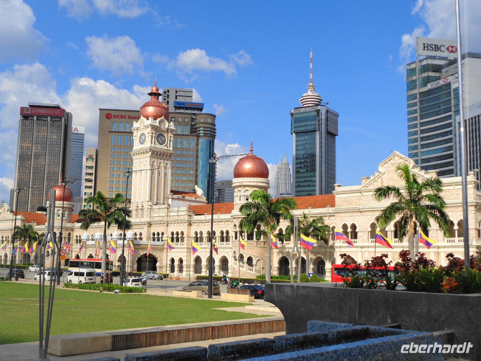 Rundreise Singapur & Malaysia, Stadtrundfahrt Kuala Lumpur