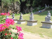 Rundreise Singapur & Malaysia, Kek Lok Tong Cave Temple, Garten