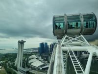 Singapur - Fahrt mit dem Singapore-Flyer...
