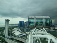Singapur - Fahrt mit dem Singapore-Flyer...