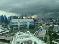 Singapur - Fahrt mit dem Singapore-Flyer...