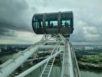 Singapur - Fahrt mit dem Singapore-Flyer...