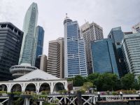 Singapur - Schifffahrt auf dem Singapore-River