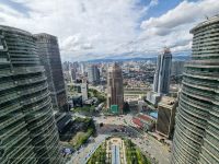 Kuala Lumpur - Petronas Twin Towers (Ausblick von der Sky Bridge in der 41. Etage)
