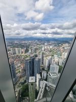 Kuala Lumpur - Petronas Twin Towers (Ausblick von der 86. Etage)