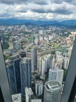 Kuala Lumpur - Petronas Twin Towers (Ausblick von der 86. Etage)