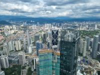 Kuala Lumpur - Petronas Twin Towers (Ausblick von der 86. Etage)