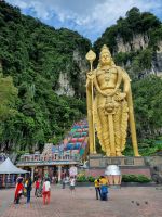 Kuala Lumpur - Batu Höhlen (Hindu-Gott Murigan)