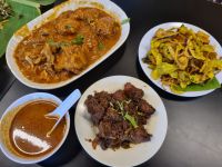 Insel Penang - Mittagessen in einem Indischen Restaurant in Georgetown