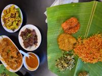 Insel Penang - Mittagessen in einem Indischen Restaurant in Georgetown 