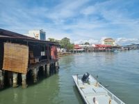 Insel Penang - Georgetown (Rikschafahrt mit Stopp am Wasserdorf Chew Jetty)