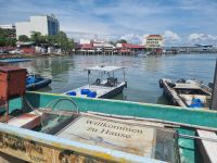 Insel Penang - Georgetown (Rikschafahrt mit Stopp am Wasserdorf Chew Jetty)