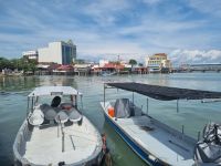 Insel Penang - Georgetown (Rikschafahrt mit Stopp am Wasserdorf Chew Jetty)