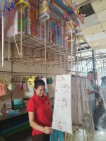 Georgetown, Besuch einer Fabrik für Papierfiguren