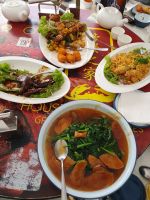 Singapur, Abendessen in Seafood-Restaurant