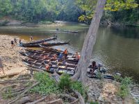 Taman Negara, Bootsfahrt nach Lata Berkoh