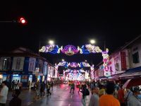 Little India am Abend, Singapur