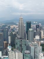 Blick auf Kuala Lumpur - Petronas Tower, Malaysia
