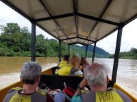 Bootsfahrt im Taman Negara Nationalpark, Malaysia