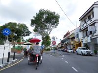Rikscha-Fahrt, Georgetown, Penang, Malaysia
