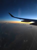 Die Sonne geht auf über Asien