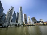 Am Clark Quay unterwegs