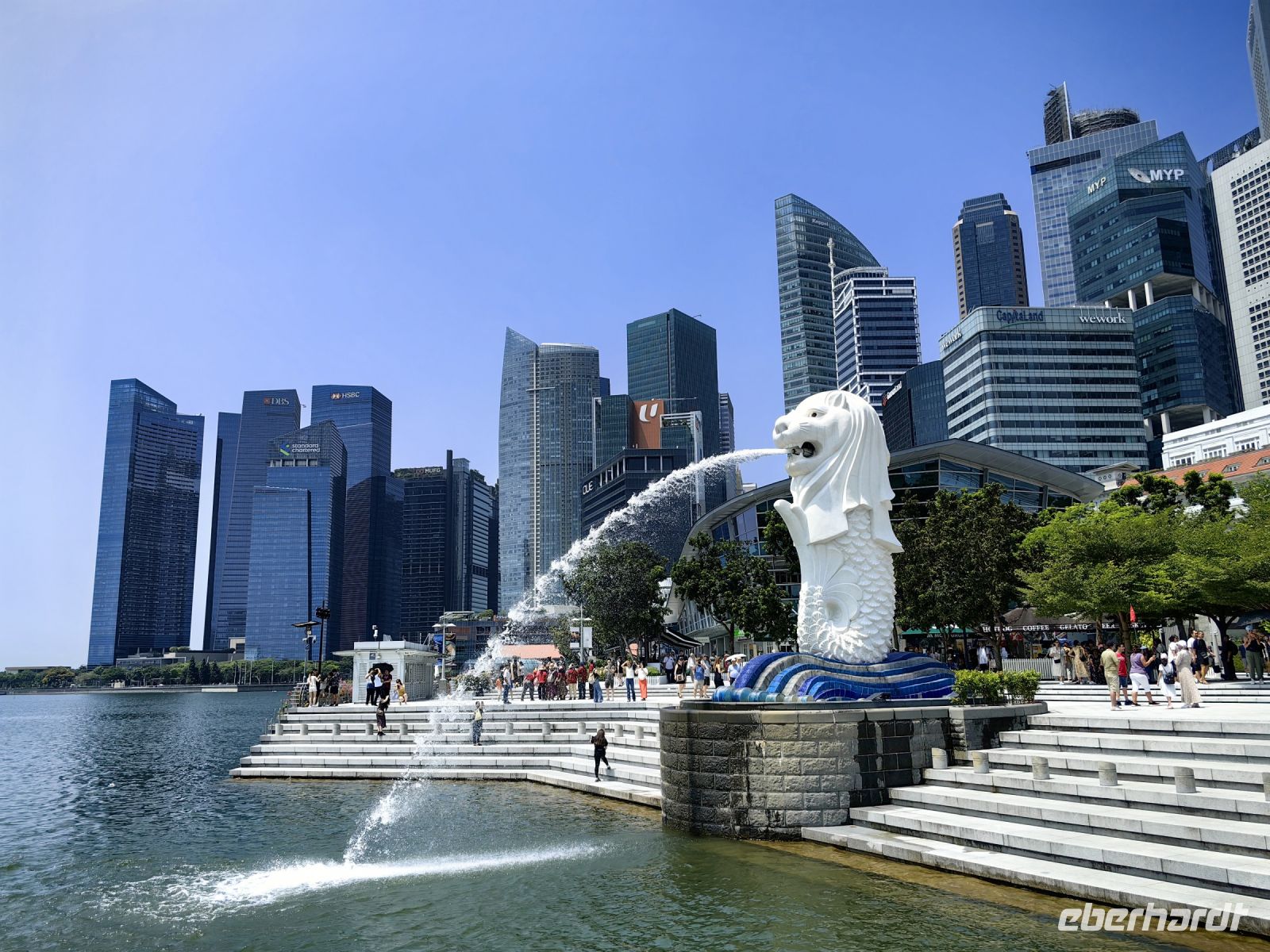 Merlion, Singapur