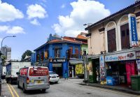 Bunte Straßenzüge in Little India