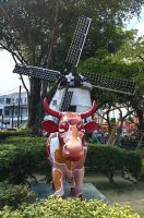 Auch die Niederländer waren einst hier, es ist nicht zu übersehen, Malakka