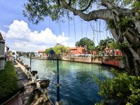 Der Malakka River mündet in die berühmte Straße von Malakka