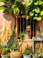 Dekoriertes Künstlerlädchen in Malakka im Jonker Distrikt