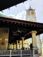 In der Moschee von Malakka