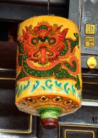 Typisch chinesische Dekoration im Jonkerviertel von Malakka