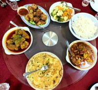 Unser köstliches Abendessen in Malakka