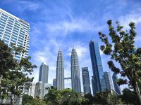 Die Petronas Towers prägen das Stadtbild von Kuala Lumpur