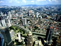 Ausblick auf Kuala Lumpur