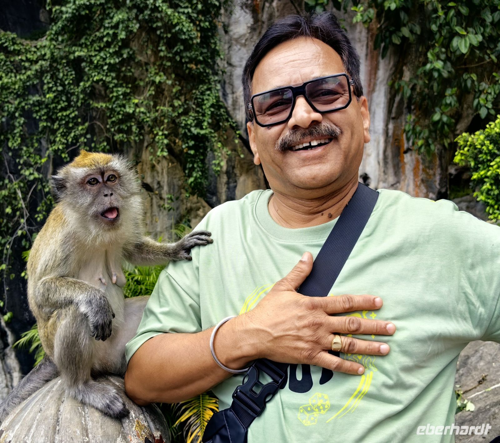 Zwei ganz miteinander Vertraute, Batu Caves