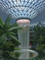 Singapur - Jewel Wasserfall
