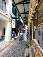 In den engen Gassen von Ipoh unterwegs