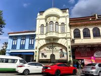 Schöne Fassaden in Ipoh