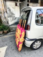 Riesige chinesische Räucherstäbchen in Georgetown