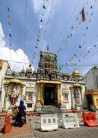 Indischer Tempel in Georgetown, Penang