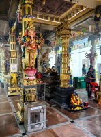 Gott Ganesha im indischen Tempel von Georgetown, Penang