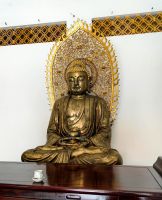 Buddhastatue im Kek Lok Sie Tempel